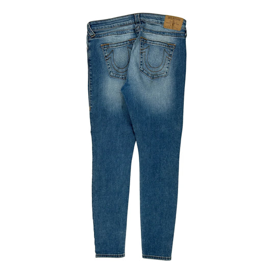 True Religion Jeans - 32W UK 12 Blue Cotton Blend