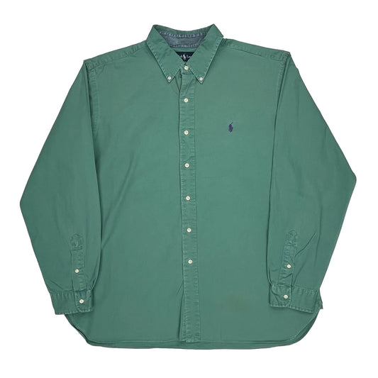 Ralph Lauren Shirt - 2XL Green Cotton