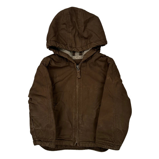 Age 3 Blue Mountain Jacket - 3XS Brown Cotton