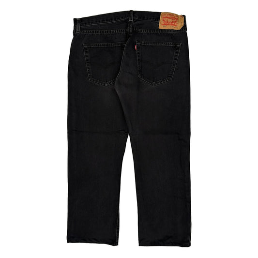 501 Levis Jeans - 36W 30L Black Cotton