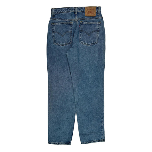 512 Levis Slim Fit Jeans - 28W UK 8 Blue Cotton