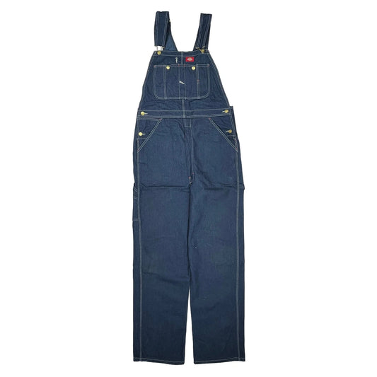Dickies Dungarees - 34W 34L Blue Cotton