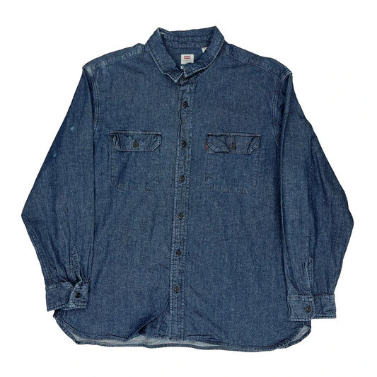 Levis Denim Shirt - XL Blue Denim