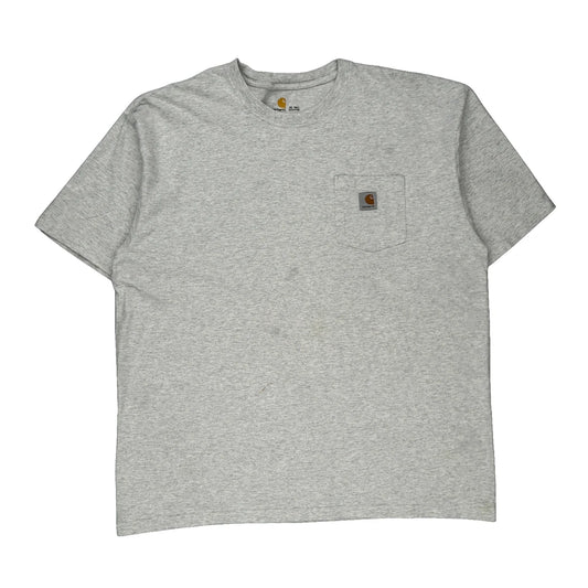 Carhartt T-Shirt - XL Grey Cotton