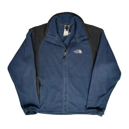 The North Face Fleece Jacket - Small Navy Polyester