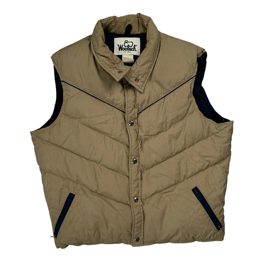 Woolrich Gilet - Large Navy Polyester
