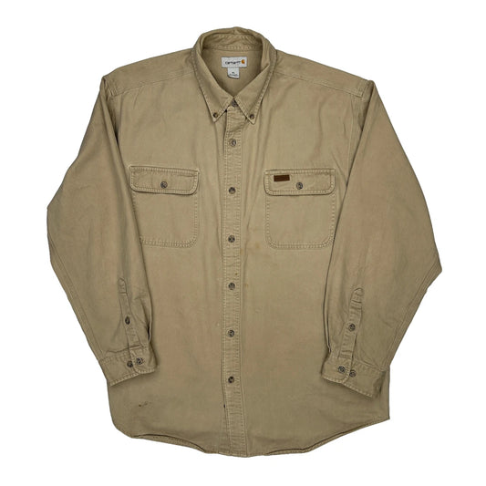 Carhartt Shirt - XL Beige Cotton