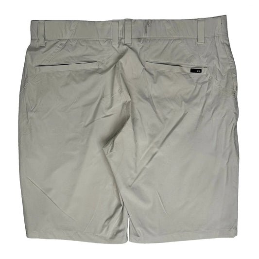 Oakley Chino Shorts - 36W 10L Beige Cotton