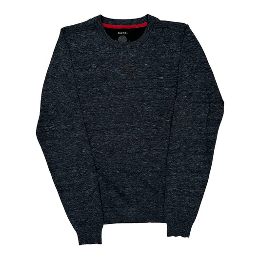 Diesel Sweatshirt - Small Grey Cotton Blend