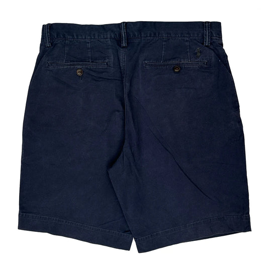 Polo By Ralph Lauren Chino Shorts - 34W 10L Navy Cotton