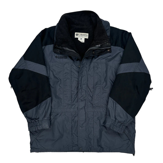 Columbia Ski Jacket - XL Grey Polyester