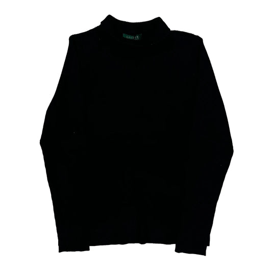 Ralph Lauren Sweater - Large Black Cotton