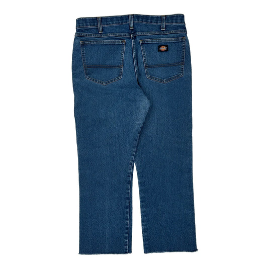 Dickies Jeans - 33W 28L Blue Cotton