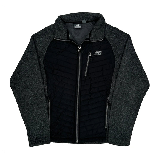 New Balance Jacket - Small Grey Polyester