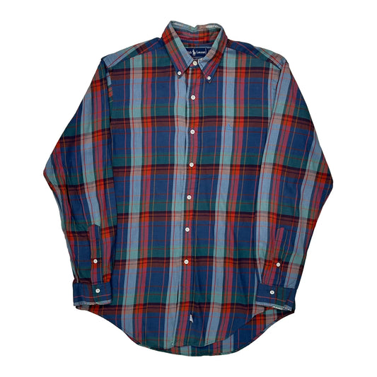 Ralph Lauren Checked Shirt - Medium Multicoloured Cotton