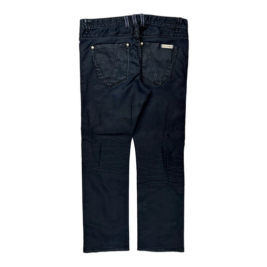 Elan Vital Jeans - 38W 30L Black Cotton