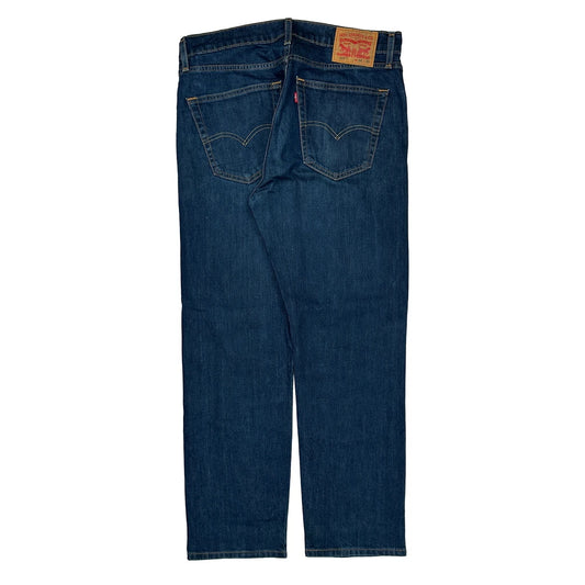 505 Levis Jeans - 34W 30L Blue Cotton