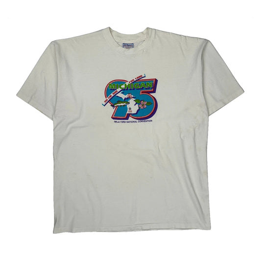 Iwla 73Rd National Convention All Sport Single Stitch T-Shirt - XL White Cotton