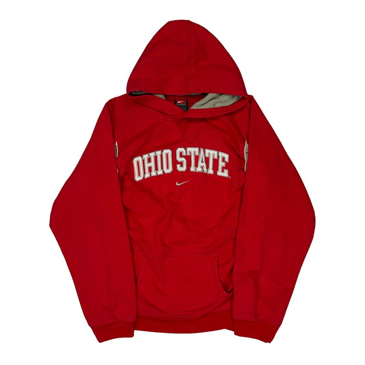 Ohio State Nike College Hoodie - XL Red Cotton Blend