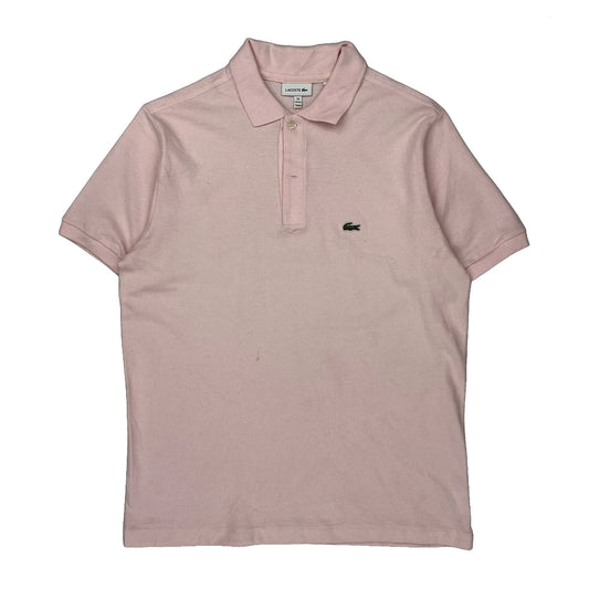 Age 16 Lacoste Polo Shirt - Large Pink Cotton