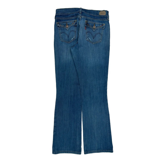 Vintage Levis Boot Cut Jeans - 30W UK 10 Blue Cotton