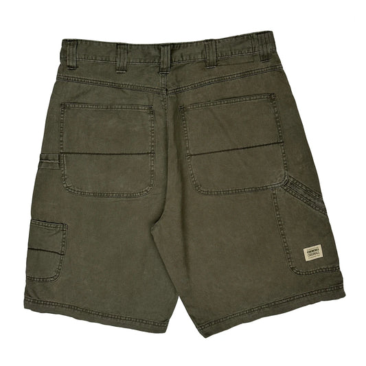 Wrangler Cargo Shorts - 34W 10L Khaki Cotton