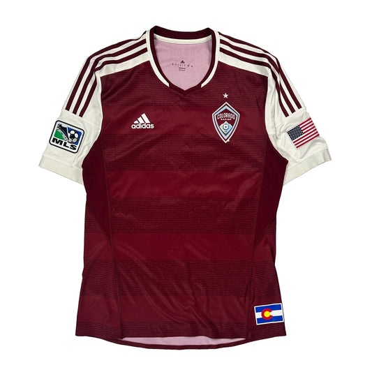 Colorado Rapids Adidas Jersey - Large White Polyester