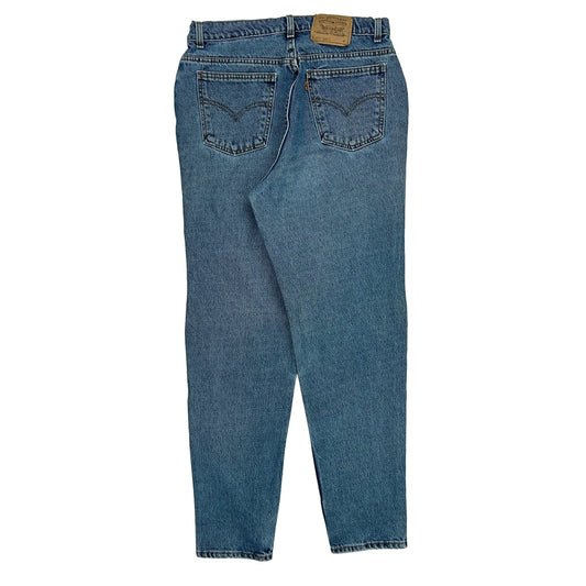 Orange Tab Levis Jeans - 32W UK 14 Blue Cotton
