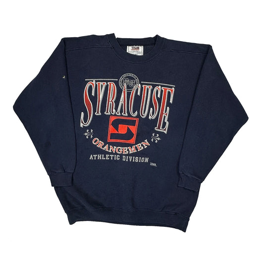Made In USA Team Edition Syracuse Orangemen Sweatshirt - XL Navy Cotton Blend