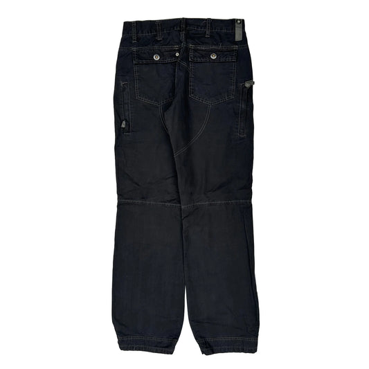 G-Star Multi Pocket Utility Gore Cargo Trousers - 32W 33L Black Cotton
