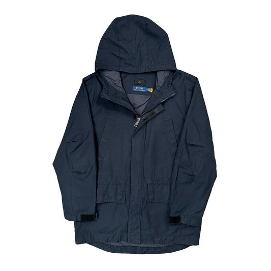 Vintage Polo By Ralph Lauren Jacket - Medium Navy Polyester