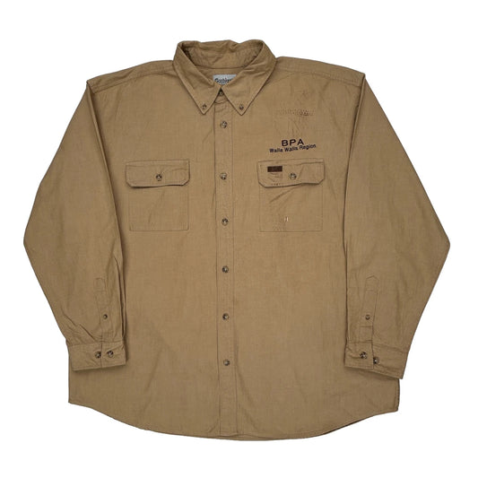Bpa Walla Walla Region Carhartt Shirt - 2XL Beige Cotton
