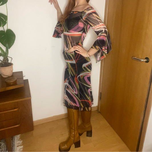 Vintage multicoloured Unbranded Co-Ord - womens small