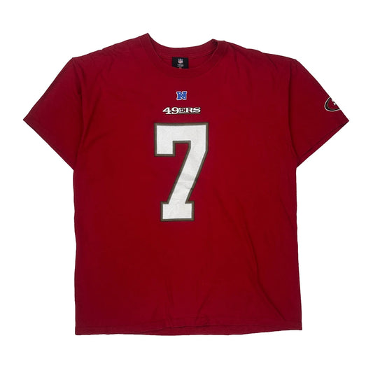 49Ers Nfl Football Shirt - XL Red Cotton