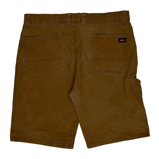 Dickies Carpenter Shorts - 35W 10L Brown Cotton