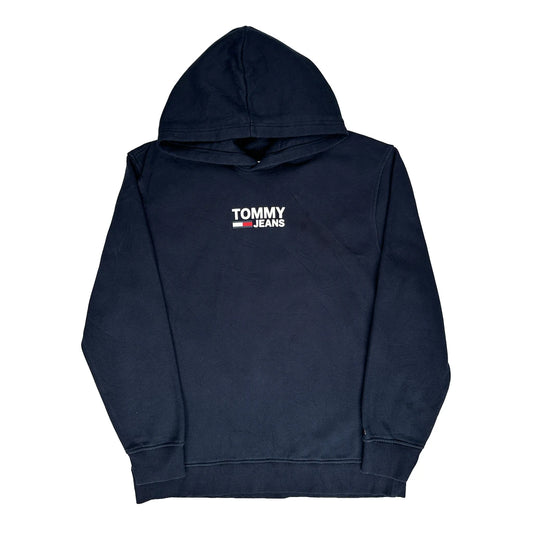 Tommy Jeans Hoodie - XL Navy Cotton