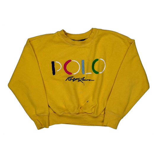 Age 10-12 Polo By Ralph Lauren Sweatshirt - Medium Multicoloured Cotton
