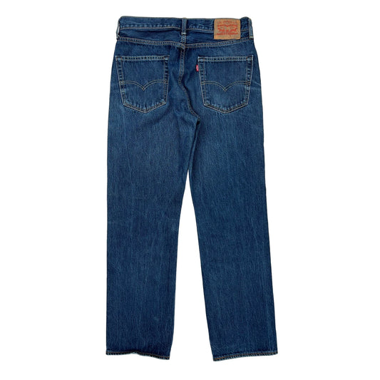 Levis Jeans - 33W 32L Blue Cotton