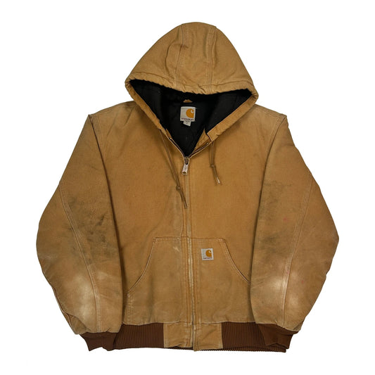 Vintage Made In USA Carhartt Jacket - Medium Brown Cotton