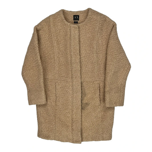 Armani Exchange Coat - Small Beige Wool Blend