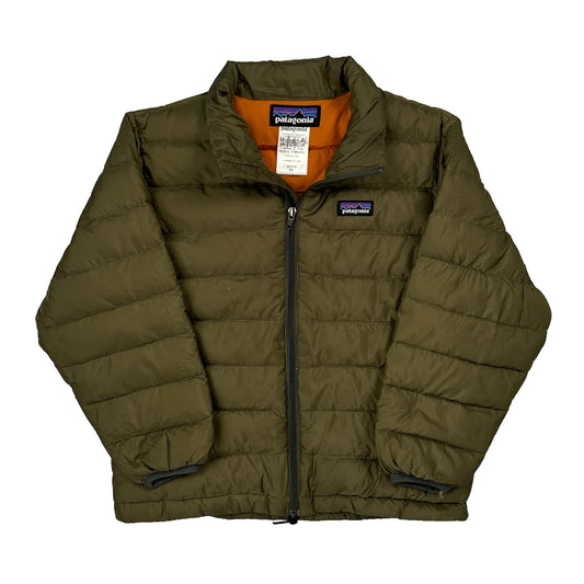 Age 5-6 Patagonia Puffer - XS Green Polyester