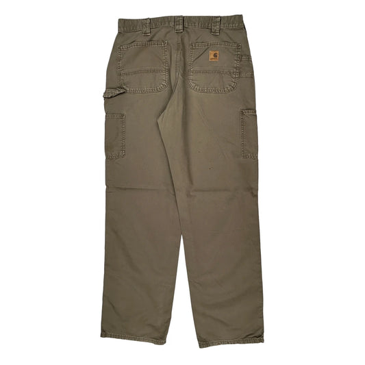 Carhartt Carpenter Trousers - 32W 32L Brown Cotton