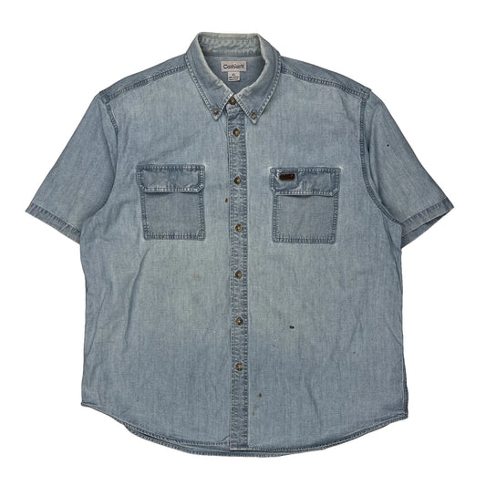Carhartt Denim Shirt - XL Light Wash Cotton