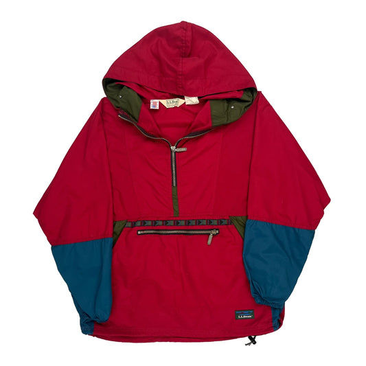 L.L.Bean Anorak - Medium Green Nylon
