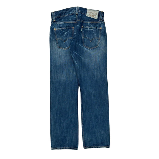 539 Levis Jeans - 30W 32L Blue Cotton