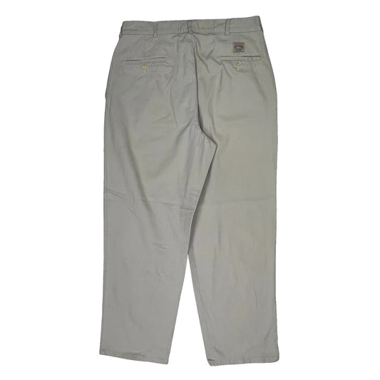 Polo By Ralph Lauren Trousers - 36W 30L Beige Cotton