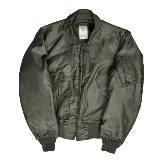 Unbranded Cwu Bomber Jacket - Medium Green Polyamide