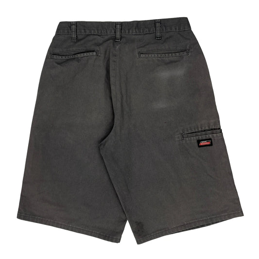 Dickies Cargo Shorts - 30W 10L Grey Cotton
