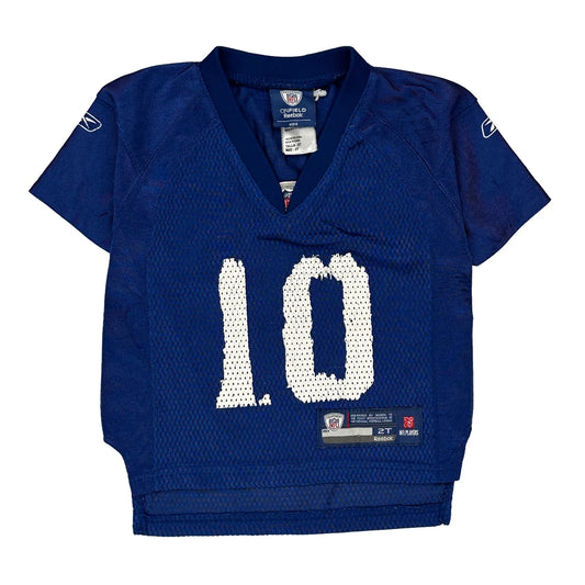 New York Giants, Age 2 Reebok Football Sweatshirt - XS Blue Polyester