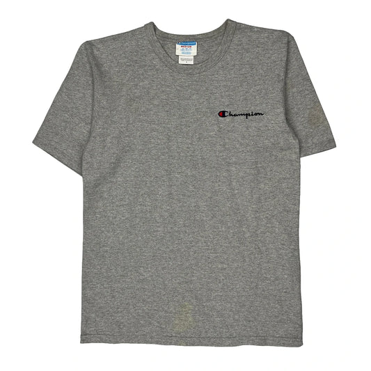 Champion T-Shirt - Medium Grey Cotton Blend